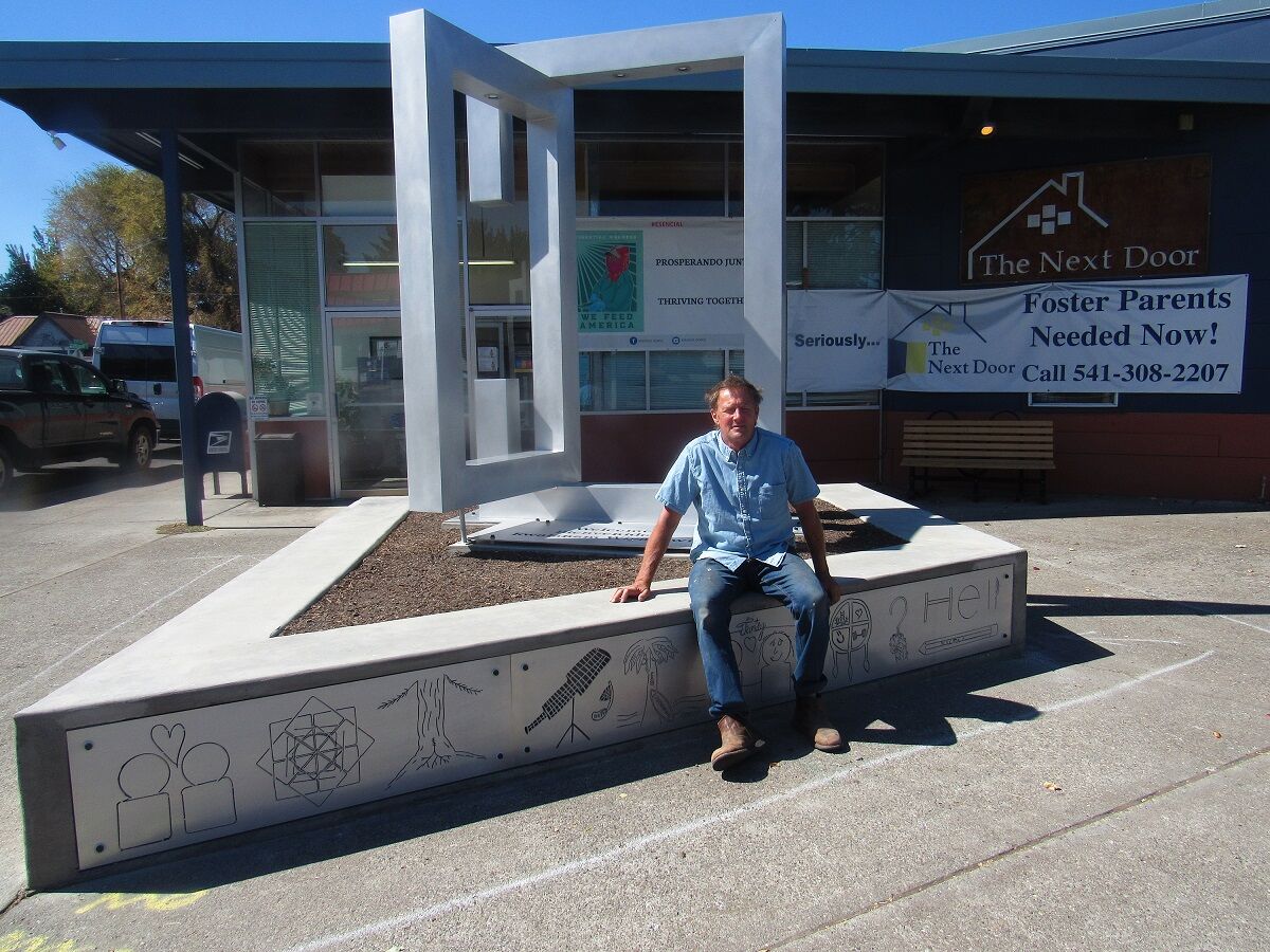 MacRae Wylde Next Door sculpture
